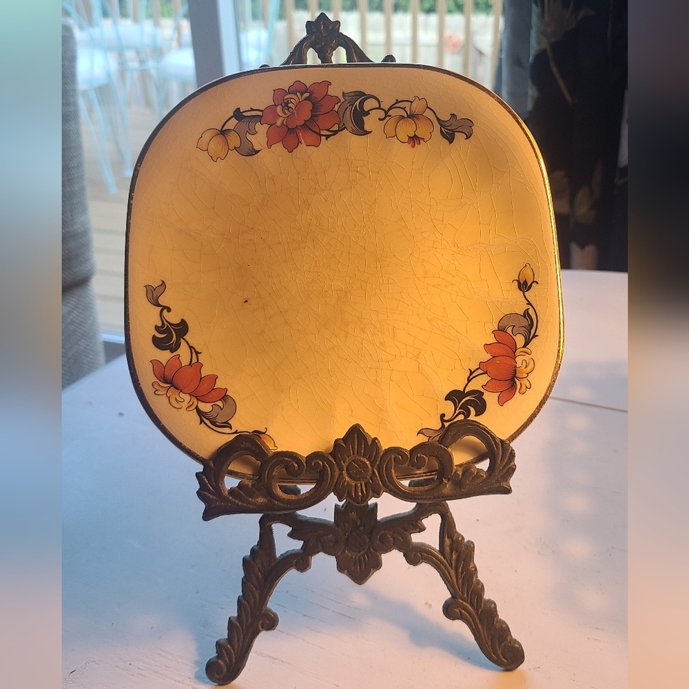 Vintage Limoges Set Of 3 Plates